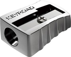 Keyroad Temperówka aluminiowa pojedyncza Display srebrna 3