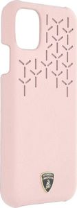 Lamborghini Oryginalne Etui Lamborghini URUS-D9 LB-HCIP11PM-UR/D9-PK Leather Back Cover do iPhone 11 Pro Max różowy 1