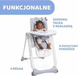 Chicco Krzesełko do karmienia Polly 2 Start 3w1 Foxy 8