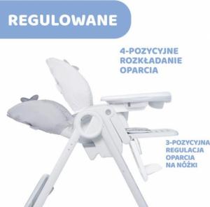 Chicco Krzesełko do karmienia Polly 2 Start 3w1 Foxy 9