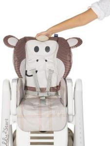 Chicco Krzesełko do karmienia Polly 2 Start 3w1 Monkey 6