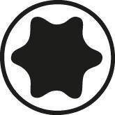 Wera Wkrętak/ śrubokręt TORX HF gwiazdka precyzyjny Wera 2067 2