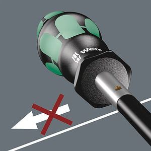 Wera Wkrętak Nasadowy Giętki Trzpień Sześciokątny Łeb 8mm Kraftform do Opasek Zaciskowych i Śrub 391 Wera 6