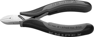 Knipex Precyzyjne szczypce tnące boczne dla elektroników KNIPEX 77 02 115 ESD 1