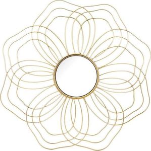 Art-Pol Lustro Dekoracyjne Kwiat złote 51x51x4cm 1