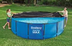Bestway Pokrywa do basenu stelażowego 305 cm (58036) 9