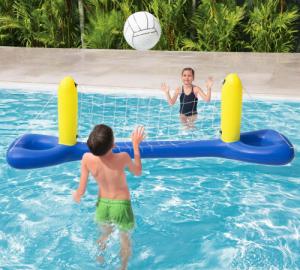 Bestway Pływający zestaw do siatkówki basenowej 244x64 cm (52133) 2