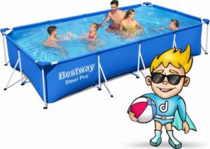 Bestway Basen stelażowy Steel Pro 400x211cm 5w1 (56405) 4