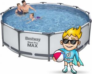 Bestway Basen stelażowy Steel Pro Max 366cm 17w1 (56418) 2