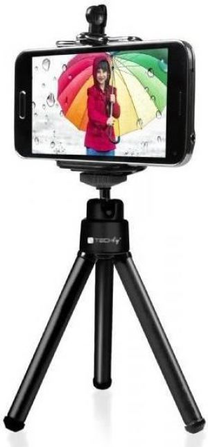 Selfie stick Techly uniwersalny przenośny statyw selfie do smartfonów i aparatu (020980) 5