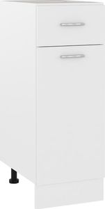 vidaXL Szafka kuchenna, biała, 30x46x81,5 cm, płyta wiórowa 1