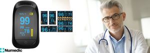 Pulsoksymetr Numedic XP3004BK 10