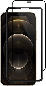 Crong Crong Anti-Bacterial 3D Armour Glass Szkło hartowane 9H na cały ekran iPhone 12 Pro Max + ramka instalacyjna 2