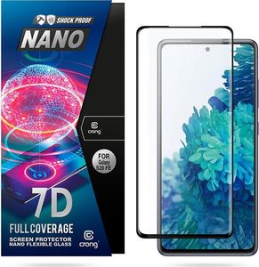 Crong Crong 7D Nano Flexible Glass Niepękające szkło hybrydowe 9H na cały ekran Samsung Galaxy S20 FE 2