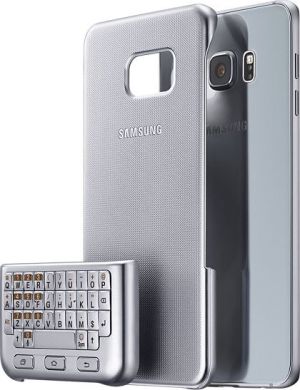 Samsung Galaxy S6 Edge Osłona z klawiaturą QWERTY, Srebrny (EJ-CG928BSEGWW) 10