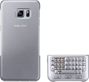 Samsung Galaxy S6 Edge Osłona z klawiaturą QWERTY, Srebrny (EJ-CG928BSEGWW) 7