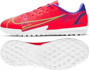 Nike Buty Nike VAPOR 14 ACADEMY TF JR CV0822 600 CV0822 600 czerwony 37 1/2 1