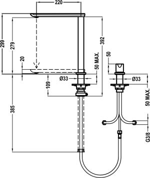 Bateria kuchenna Teka FO 985 stojąca chrom (629850200) 4