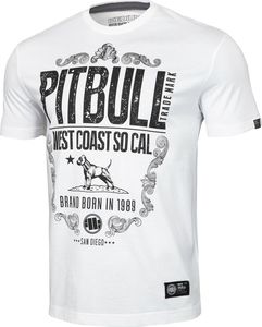 Pit Bull West Coast Koszulka Pit Bull Cal. Republic'20 - Biała M 1