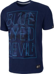 Pit Bull West Coast Koszulka Pit Bull Blue Eyed Devil 2 - Granatowa S 1
