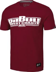 Pit Bull West Coast Koszulka Pit Bull Classic Boxing '20 - Bordowa XS 1