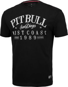Pit Bull West Coast Koszulka Pit Bull Regular Fit 210 Oldschool Logo '20 - Czarna M 1