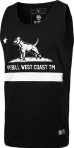 Pit Bull West Coast Tank Top Pit Bull Slim Fit Lycra Cal Flag'20 - Czarny M 1