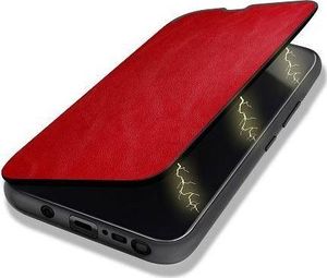 Beline Beline etui Leather Book Samsung S21+ czerwony/red 3