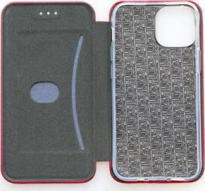 Beline Beline Etui Book Magnetic Redmi Note 9T Pro czerwony/red 4