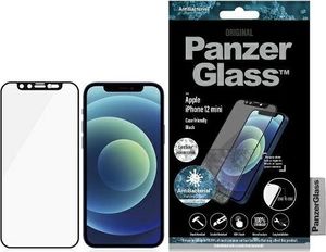 PanzerGlass E2E Microfracture do iPhone 12 Mini 5,4" CamSlider Swarovsky Case Friendly AntiBacterial 1