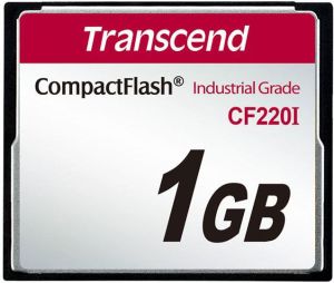Karta Transcend CF220I Compact Flash 1 GB  (TS1GCF220I) 1