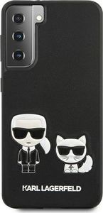 Karl Lagerfeld Karl Lagerfeld KLHCS21SPCUSKCBK S21 G991 czarny/black hardcase Ikonik Karl & Choupette 3