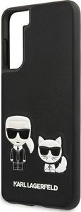 Karl Lagerfeld Karl Lagerfeld KLHCS21SPCUSKCBK S21 G991 czarny/black hardcase Ikonik Karl & Choupette 6