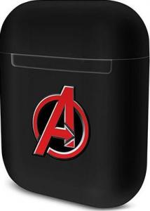 Gegeszoft Etui ochronne Avengers 001 Marvel do AirPods 1/2 czarne 1