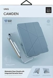 Etui na tablet Uniq UNIQ etui Camden iPad Air 10,9" (2020) niebieski/cerulean blue Antimicrobial 9