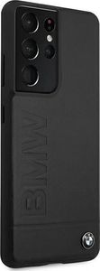 BMW Etui BMW BMHCS21LSLLBK S21 Ultra G998 czarny/black hardcase Signature Logo Imprint 4