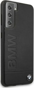 BMW Etui BMW BMHCS21SSLLBK S21 G991 czarny/black hardcase Signature Logo Imprint 4