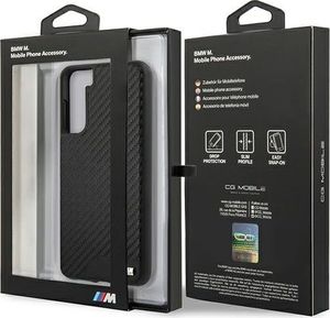 BMW Etui BMW BMHCS21SCABBK S21 G991 czarny/black hardcase M Collection PU Carbon 8
