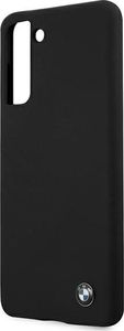 BMW Etui BMW BMHCS21SSILBK S21 G991 czarny/black hardcase Silicone Signature 6