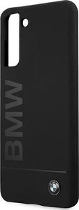 BMW Etui BMW BMHCS21SSLBLBK S21 G991 czarny/black hardcase Silicone M Collection Big Logo 6
