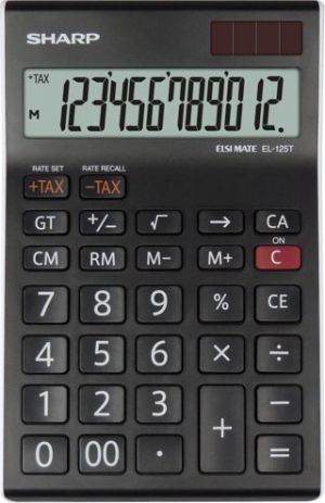 Kalkulator Sharp EL125TWH 1