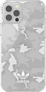 Adidas Adidas OR SnapCase Camo iPhone 12/12 Pro przezroczysty/biały 43705 2