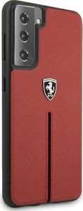 Ferrari Ferrari FEOSIHCS21MRE S21+ G996 czerwony/red hardcase Off Track Leather Nylon Stripe 4