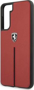 Ferrari Ferrari FEOSIHCS21MRE S21+ G996 czerwony/red hardcase Off Track Leather Nylon Stripe 6