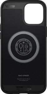 Spigen Spigen Mag Armor iPhone 12/12 Pro 6,1" czarny mat/matte black ACS01865 3