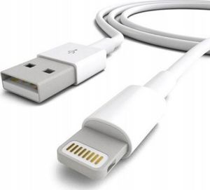 Kabel USB Appsklep Lightning - USB-A 1 m Biały 1