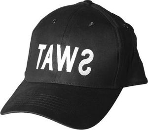 Mil-Tec czapka Mil-Tec Baseball Cap "SWAT" black UNIWERSALNY 1