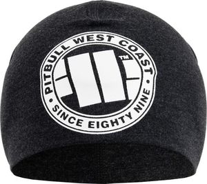 Pit Bull West Coast Czapka kompresyjna Pit Bull Big Logo - Grafitowa UNIWERSALNY 1