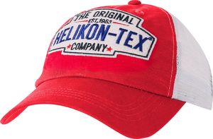 Helikon-Tex Czapka Helikon Trucker Logo Cap Cotton Twill - Czerwona UNIWERSALNY 1