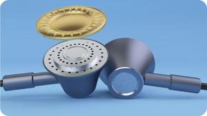 Słuchawki Lenovo Moving-Coil HE06 Czerwone 3